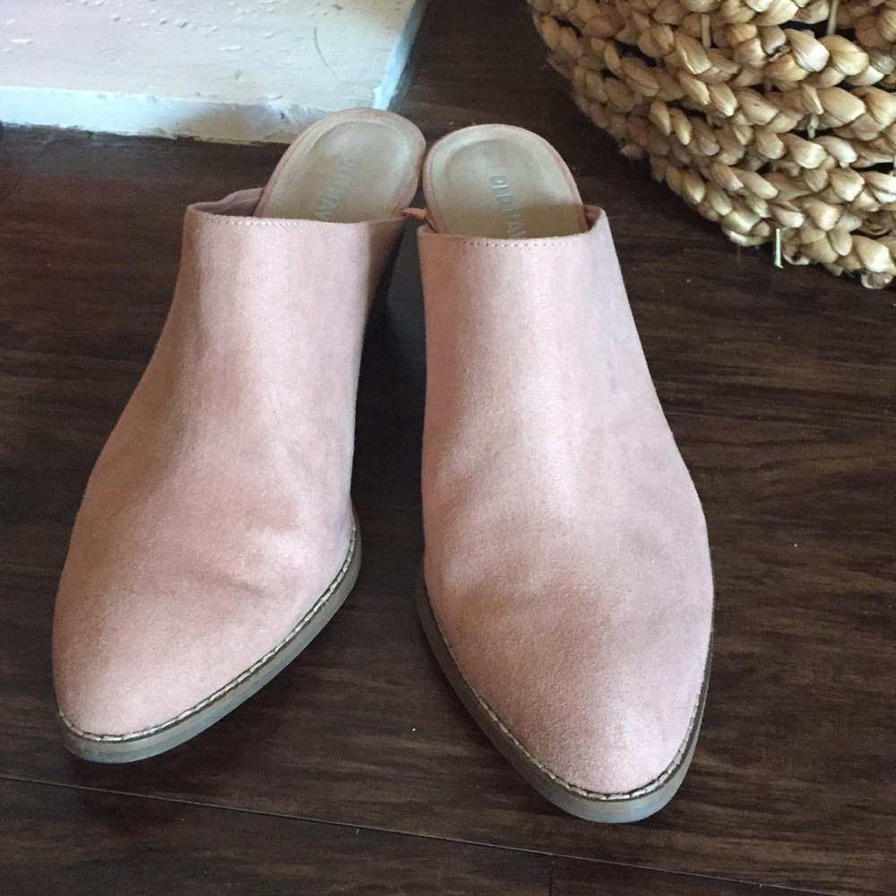 Old Navy Suede Mules